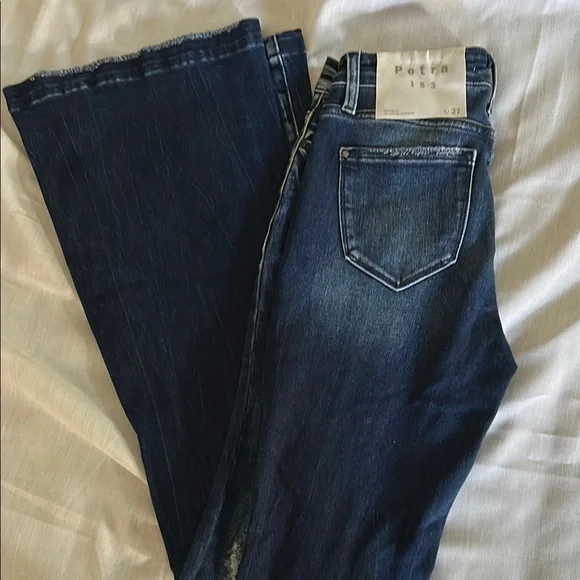 Petra153 NWT 7/27 Dark Blue Denim Jeans - Picture 4 of 16